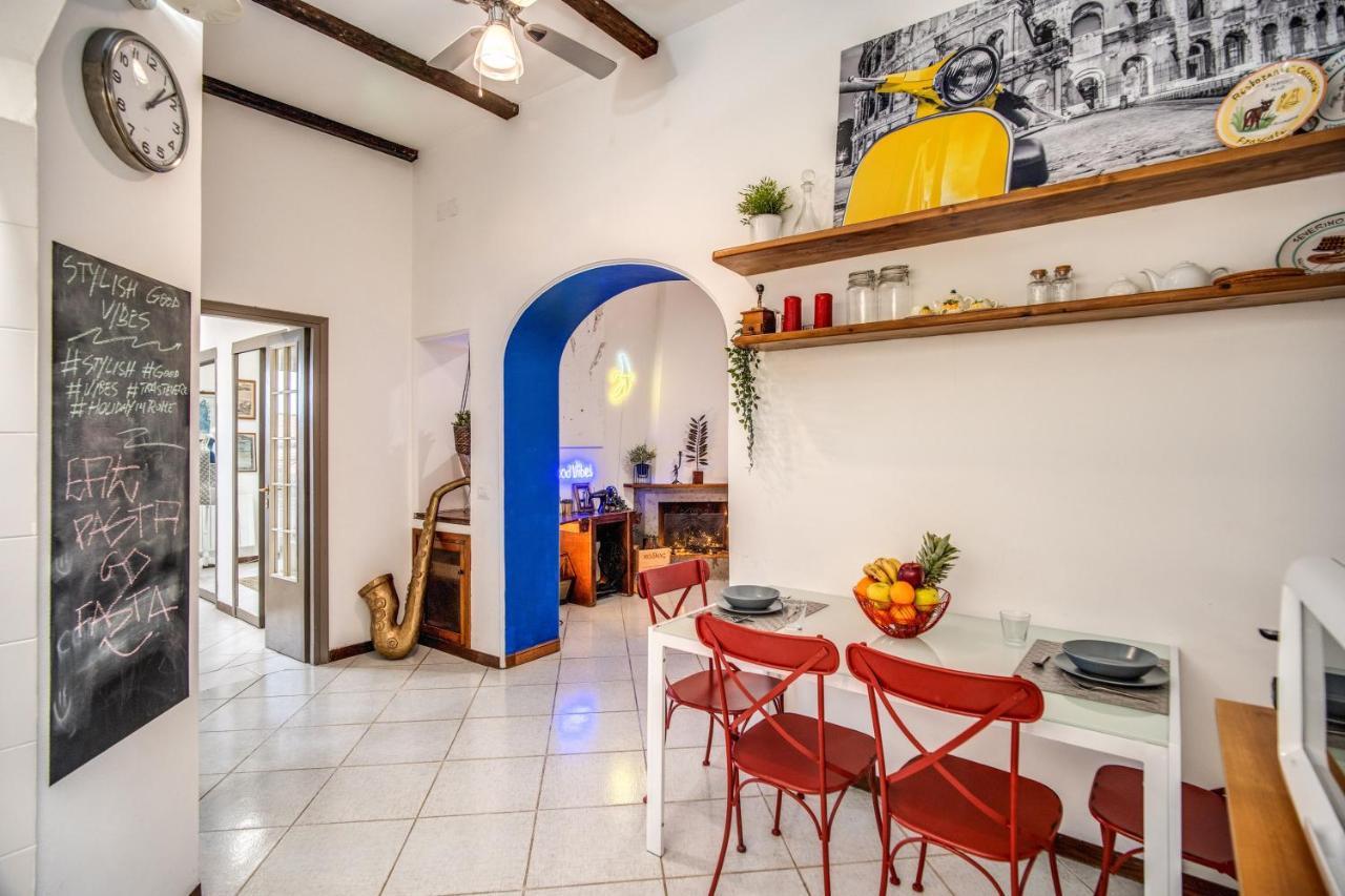 Trastevere - Stylish Good Vibes Apartment Roma Exterior foto